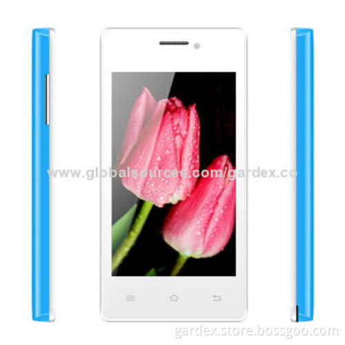4-inch Touch Screen Smartphones, MTK6572 Dual-core, Bluetooth, Wi-Fi, Support 2 SIM Cards